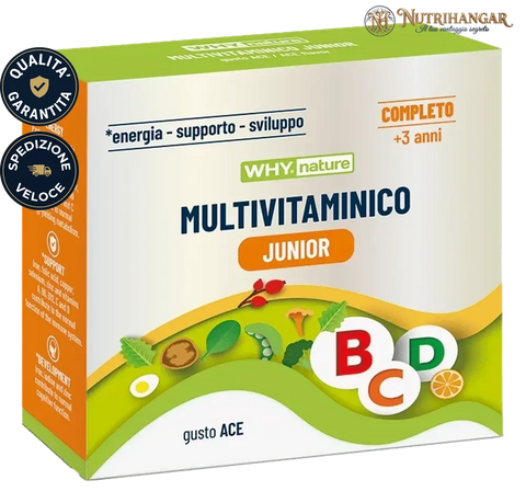 Integratore Multivitaminico Junior Why Nature per bambini