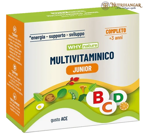 Integratore Multivitaminico Junior Why Nature per bambini