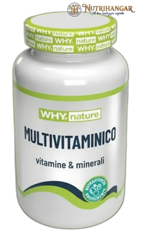 Integratore Multivitaminico Vitamine & Minerali Why Nature completo
