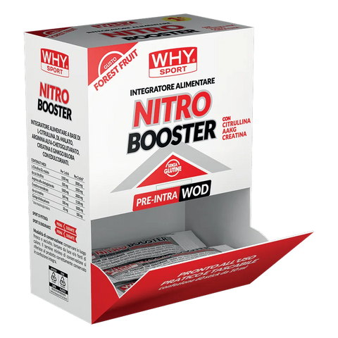 Nitro Booster Why Sport Frutti di Bosco – box da 80 Sticks