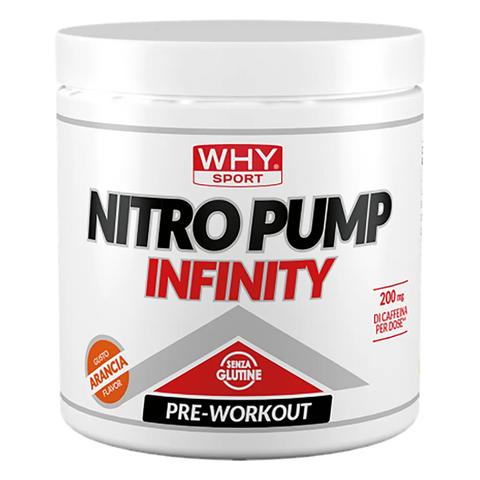 Nitro Pump Infinity Why Sport Arancia – confezione da 200 g
