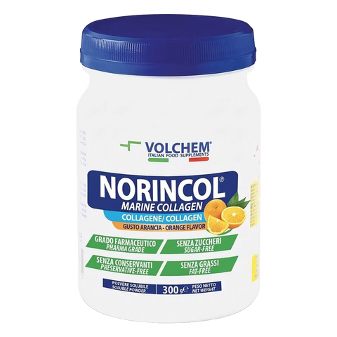 Norincol® Marine Collagen Volchem Arancia – barattolo da 300 gr