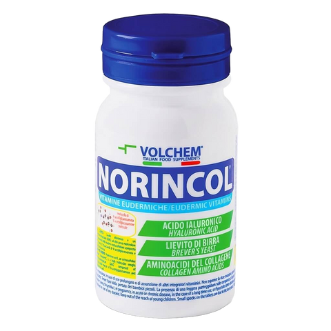 Norincol® Vitamine Eudermiche Volchem - Barattolo da 80 Compresse