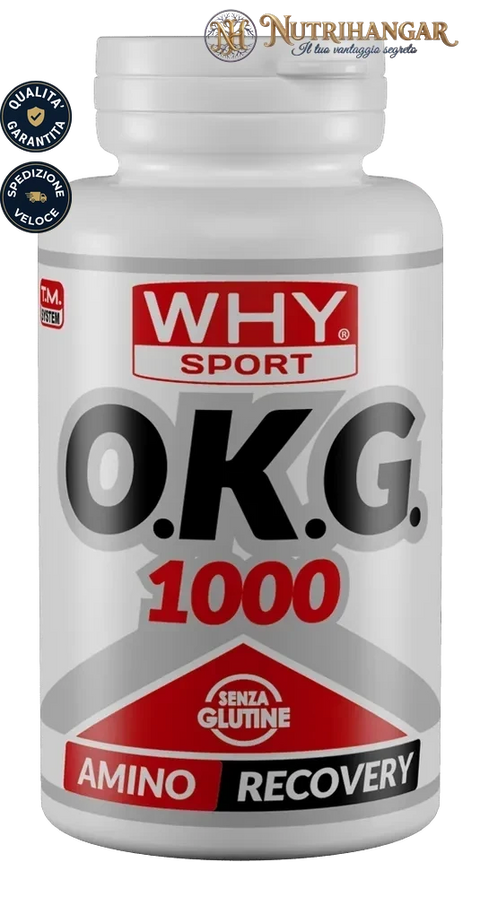 Flacone di O.K.G. 1000 Why Sport in compresse