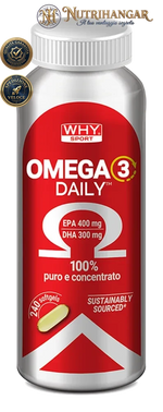Omega 3 Daily Why Sport - Supporto Essenziale Cuore e Cervello