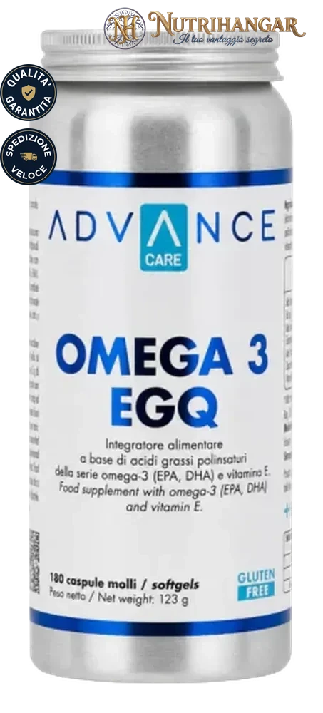 Confezione Omega 3 EGQ +Watt integratore EPA DHA