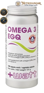 Omega 3 EGQ +Watt - Benessere Cardiovascolare e Concentrazione