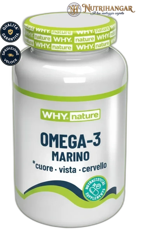 Omega 3 Marino Why Nature - Benessere Cardiaco e Visivo