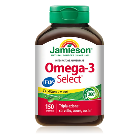 Omega-3 Select™ IFOS Jamieson – barattolo da 150 Softgels