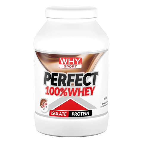 Perfect 100% Whey Why Sport Cacao – barattolo da 900 g