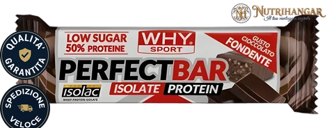 Barretta di Perfect Bar Whey Why Sport Gusto Cioccolato Fondente