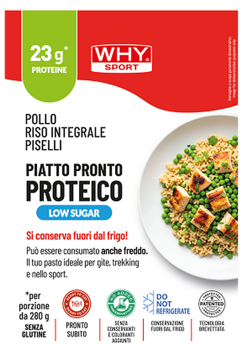 Piatto Pronto Proteico Why Sport - Vaschetta da 280 g