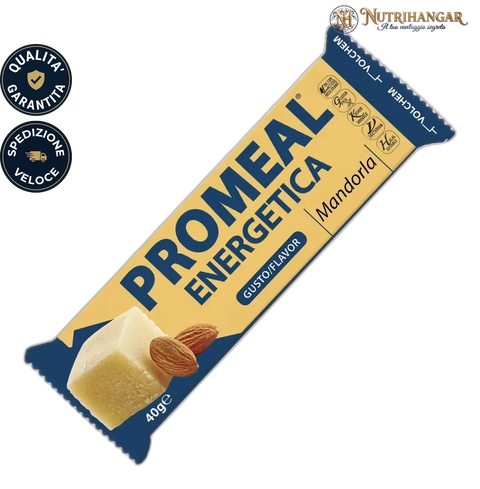 Barretta energetica Promeal® Energetica Volchem alle mandorle per sport di resistenza. Mandorla