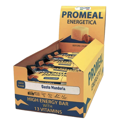 Promeal® Energetica Volchem - Gusto Mandorla - Box da 25 Barrette da 40 gr