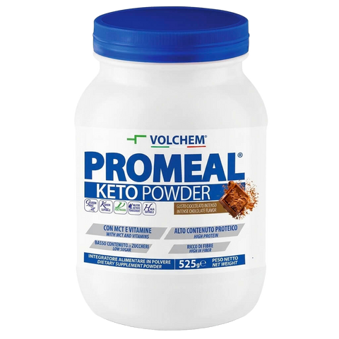 Promeal® Keto Powder Volchem - Gusto Cioccolato Intenso - Barattolo da 525 gr