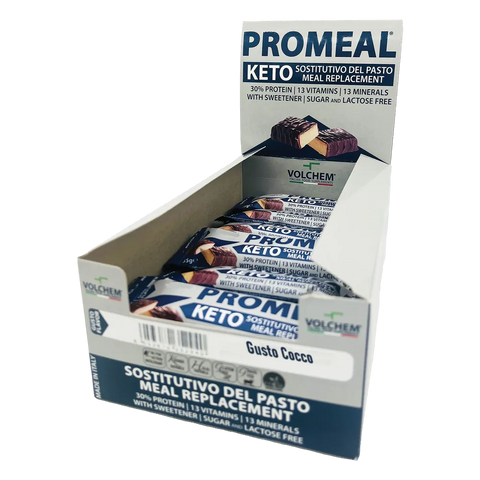 Promeal® Keto Volchem Cocco – box da 30 Barrette da 35 gr