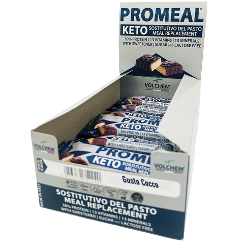 Promeal® Keto Volchem - Gusto Cocco - Box da 30 Barrette da 35 gr