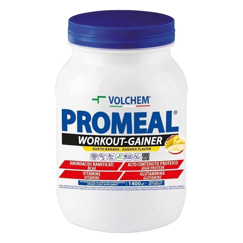 Promeal® Workout-Gainer Volchem Banana – barattolo da 1400 gr