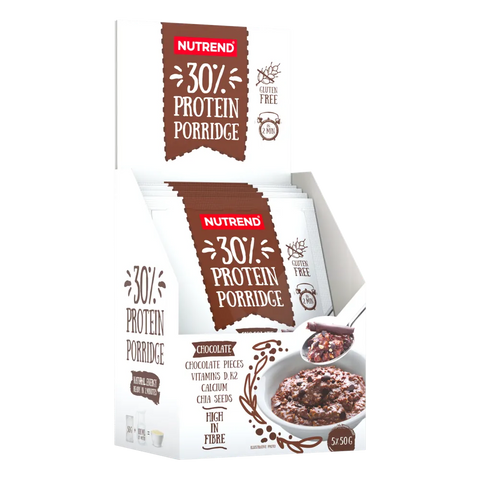 Protein Porridge Nutrend Cioccolato – box da 5 Bustine da 50 g