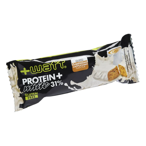 Protein+ White +Watt Cappuccino – barretta da 40 gr