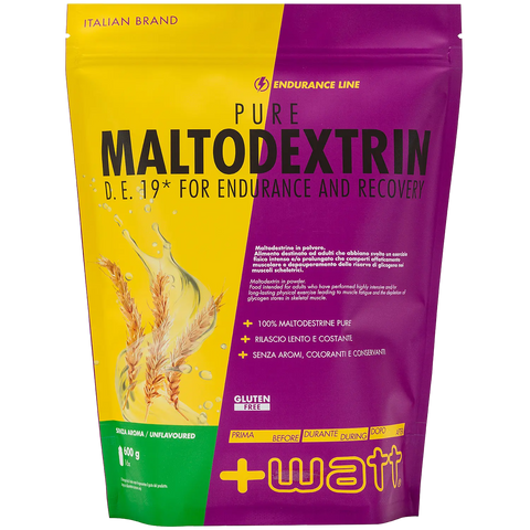 Pure Maltodextrin D.E. 19 +Watt - Doypack da 600g