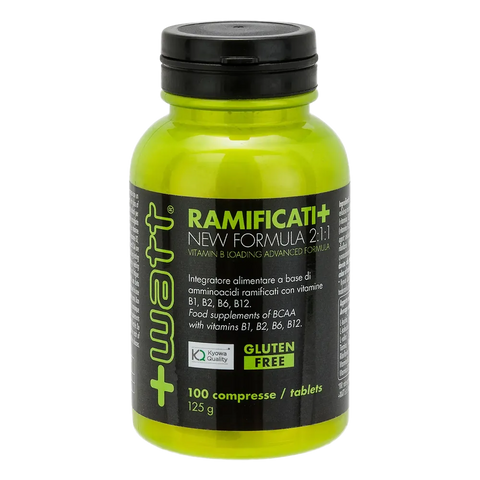 Ramificati+ New Formula 2:1:1 +Watt – barattolo da 100 compresse