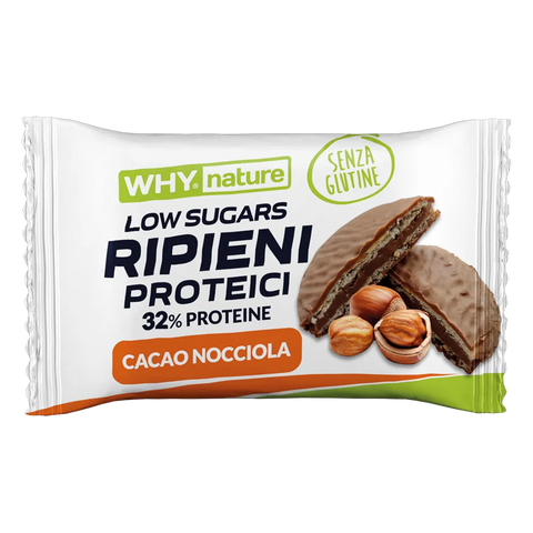 Ripieni Proteici Why Nature Cacao Nocciola – monoporzione 17 gr