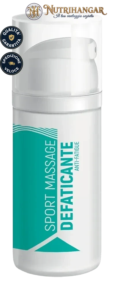 Tubo della crema-gel Sport Massage Defaticante Why Sport con Arnica e Mentolo