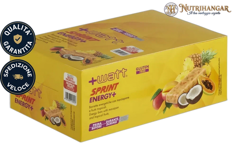 Confezione di Sprint Energy+ +Watt barretta energetica Box 24 pz