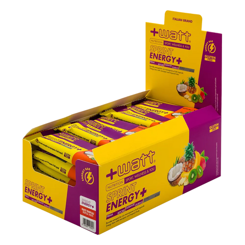 Sprint Energy+ +Watt Frutti Tropicali – box 24 barrette