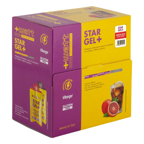 Star Gel+ +Watt Arancia rossa – box 30 bustine