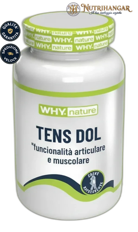 Integratore Tens Dol Why Nature per il benessere articolare e le tensioni