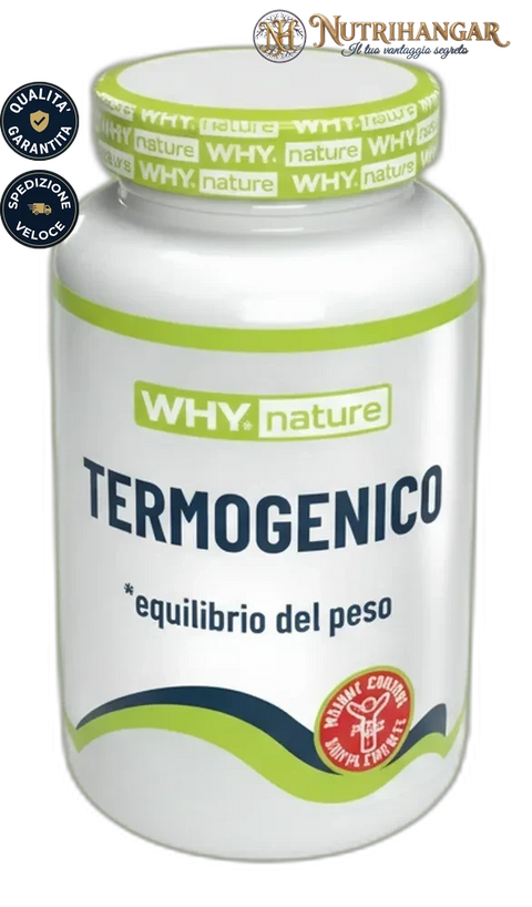 Integratore Termogenico Why Nature per il metabolismo e il peso