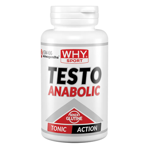 Testo Anabolic Why Sport – barattolo da 90 Compresse