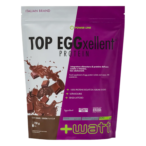 Top Eggxellent Protein +Watt Cacao – doypack da 750 g