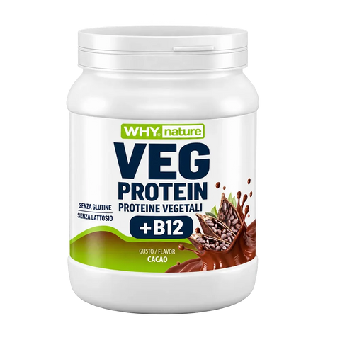 Veg Protein Why Nature Cacao – barattolo da 450 gr
