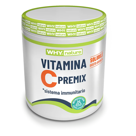 Vitamina C Premix Why Nature Arancia – barattolo da 260 gr
