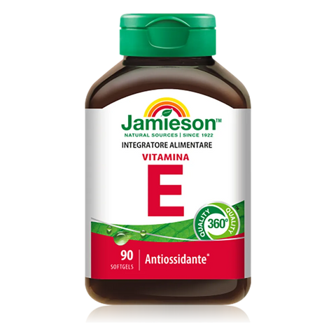 Vitamina E Jamieson – barattolo da 90 Softgels