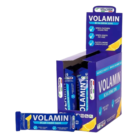 Volamin® BCAA Drink 5000 Volchem Limone – box da 26 Bustine da 45 ml