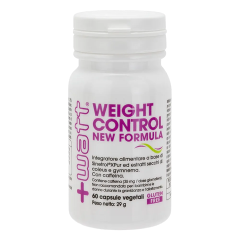 Weight Control New Formula +Watt – barattolo da 60 capsule vegetali