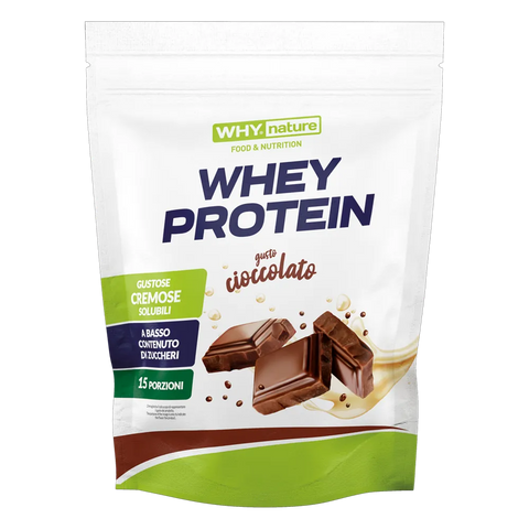Whey Protein Why Nature Cioccolato – doypack 300 gr